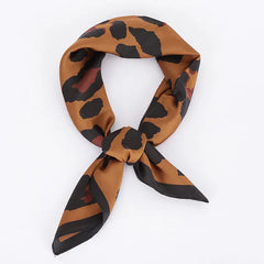 Leopard Luxe Square Scarf