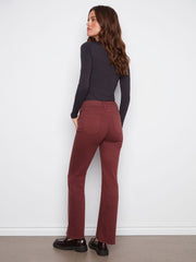 Charlie B. Cabernet Patch Pocket Flares