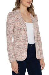 Liverpool Lava Flow Boucle Fitted Blazer