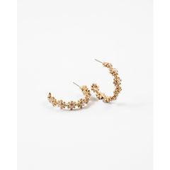 Field Of Flowers Pearl Hoop