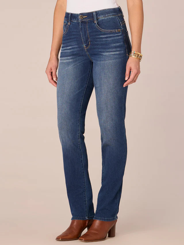 Democracy High Rise Straight Leg Jean