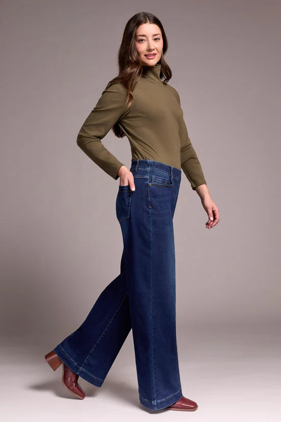 Tribal Boundless Audrey Wide Leg Jeans- 2 Colors!