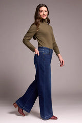 Tribal Boundless Audrey Wide Leg Jeans- 2 Colors!