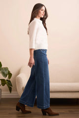 Tribal Boundless Audrey Wide Leg Jeans- 2 Colors!