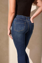 Tribal Audrey Pull-On Straight Crop
