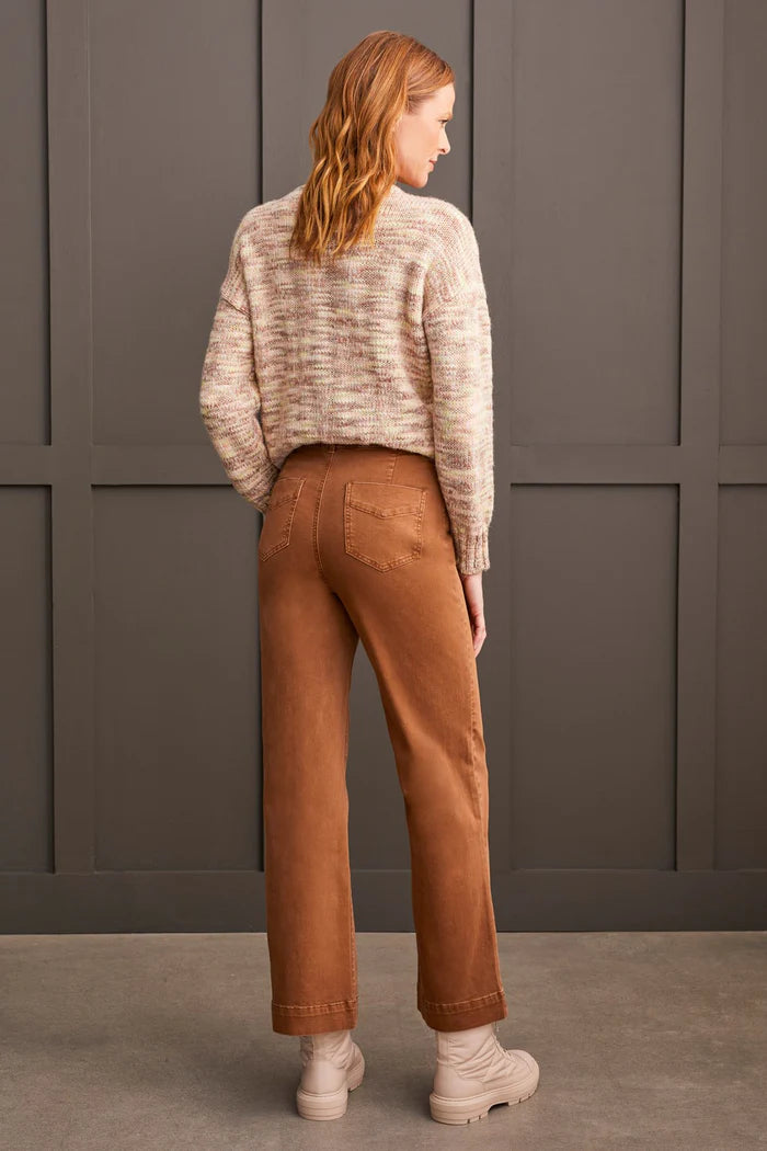 Tribal Comfort Stretch Wide Legs- Multiple Colors