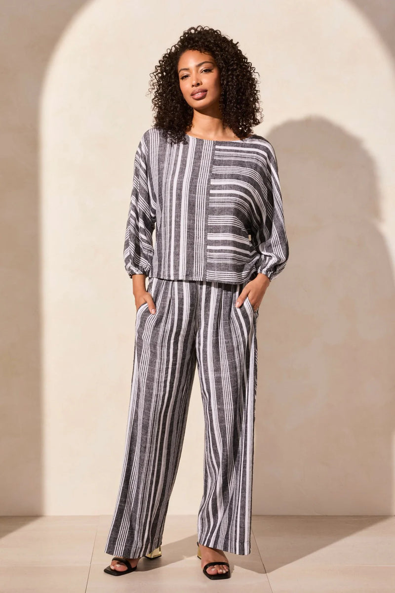 Tribal Flowy Wide Leg Pant