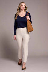 Tribal Flatten It Pull-On Slim Ankle Pant- 3 Colors