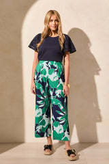 Tribal Foliage Print Pant