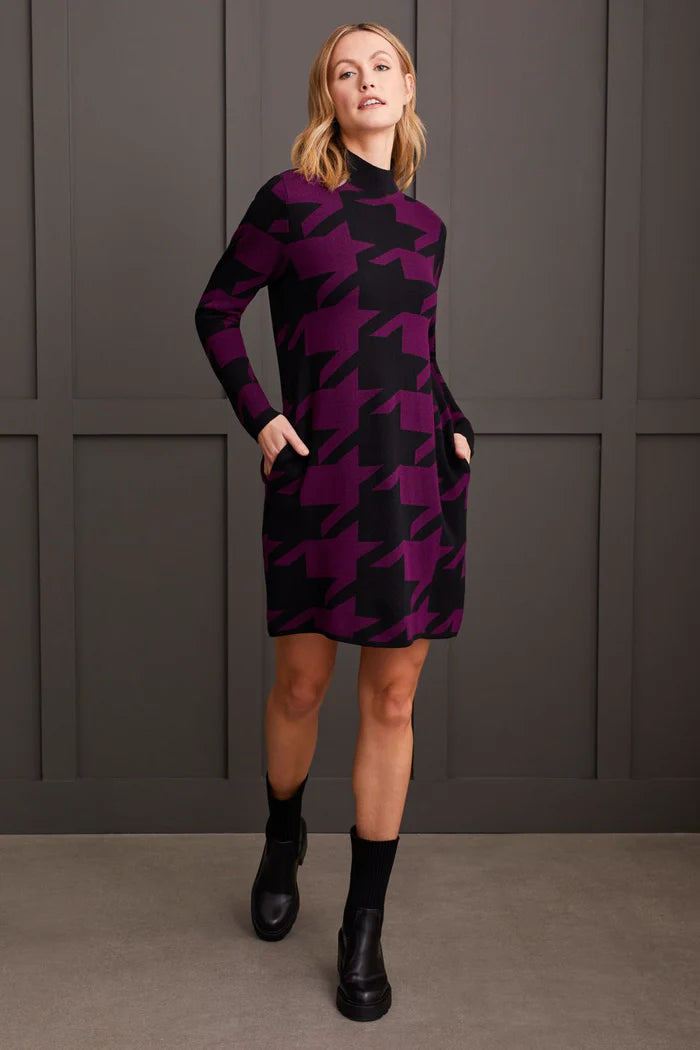Tribal Jacquard Sweater Dress