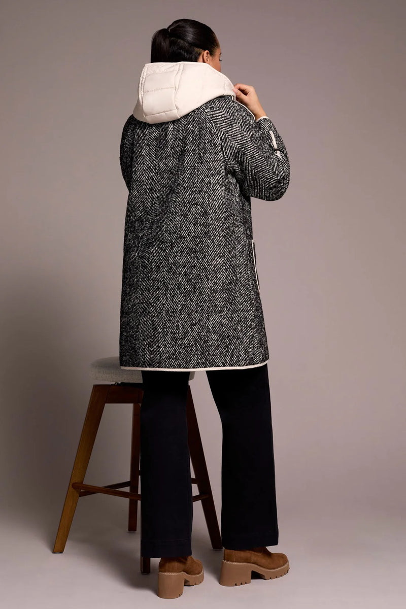 Tribal Herringbone Fooler Coat