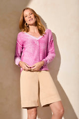 Tribal Special Wash Cotton V-Neck- 2 Colors