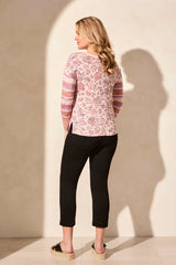 Tribal Two-Way Print Dolman Top- 3 Prints!