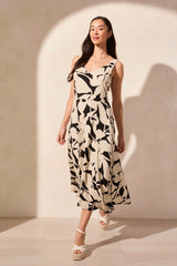 Tribal Print High/Low Jersey Dress- 2 Prints