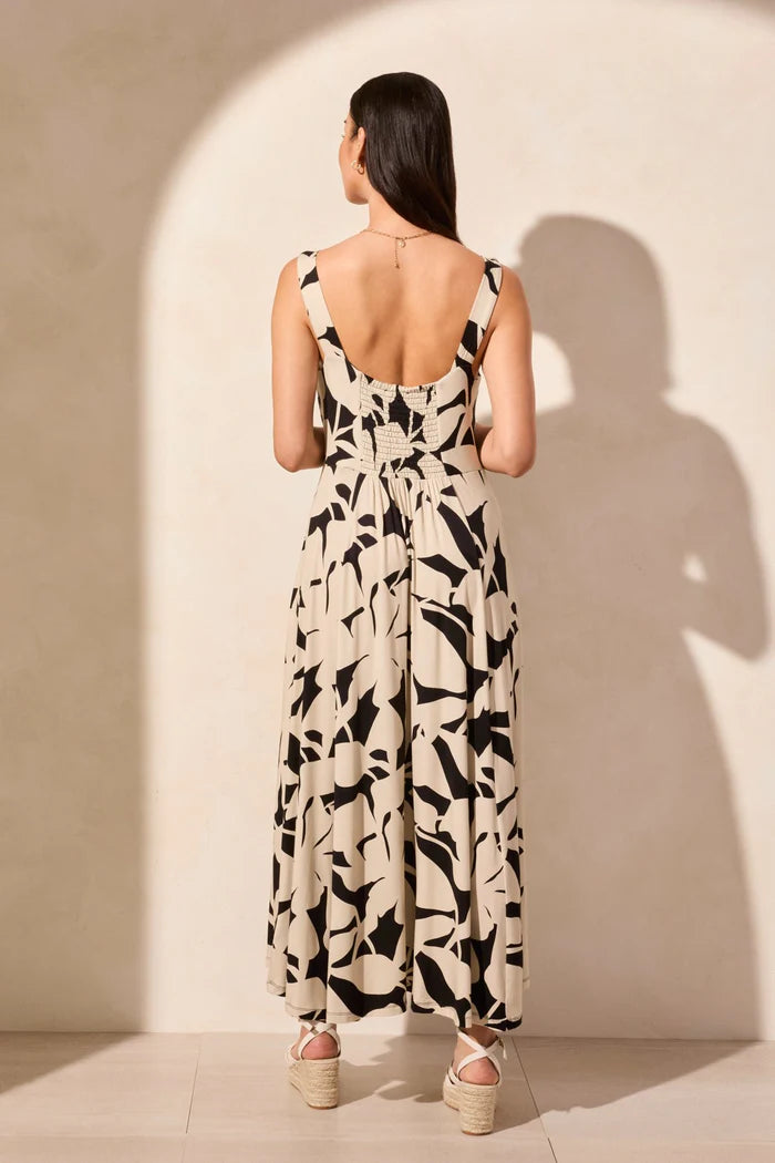 Tribal Print High/Low Jersey Dress- 2 Prints