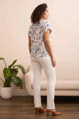 Tribal Beach Print T-Shirt