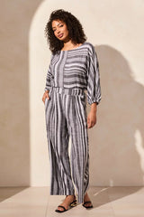 Tribal Flowy Wide Leg Pant