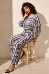 Tribal Flowy Wide Leg Pant