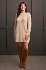 Tribal Soft Boucle Sweater Dress