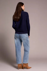 Tribal Soft Zip-Up V-Neck Sweater- 2 Colors