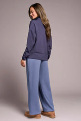 Tribal Techno Lux Funnel Neck Top- 3 Colors
