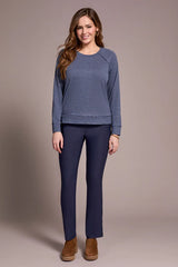 Tribal Textured Knit Raglan Top- 2 Colors