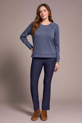 Tribal Textured Knit Raglan Top- 2 Colors