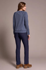 Tribal Textured Knit Raglan Top- 2 Colors