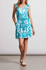 Tribal Ikat Print Knit Dress- 2 Colors!