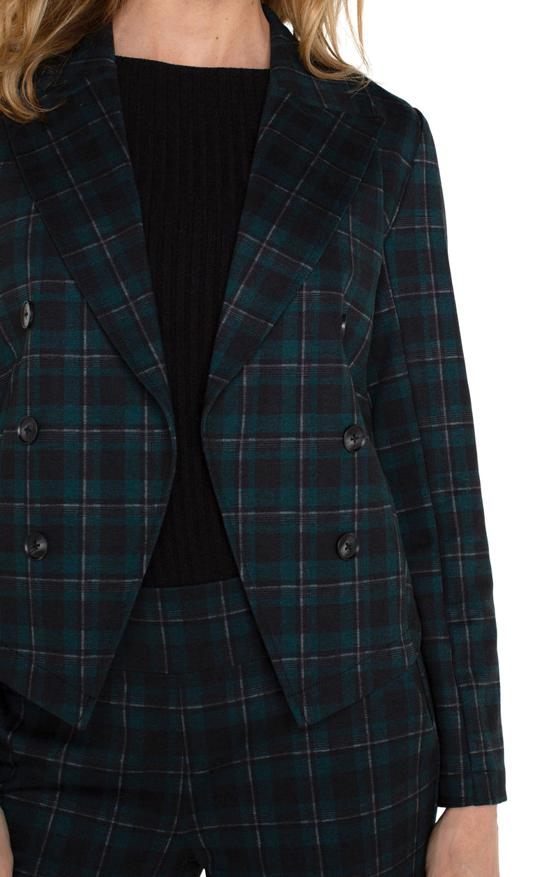Liverpool Tartan Plaid Blazer