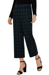 Liverpool Mable Tartan Plaid Ankle Pant