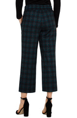 Liverpool Mable Tartan Plaid Ankle Pant