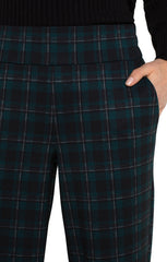 Liverpool Mable Tartan Plaid Ankle Pant