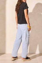 Tribal Twist Knot Textured Crew- 2 Colors