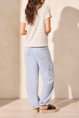 Tribal Twist Knot Textured Crew- 2 Colors
