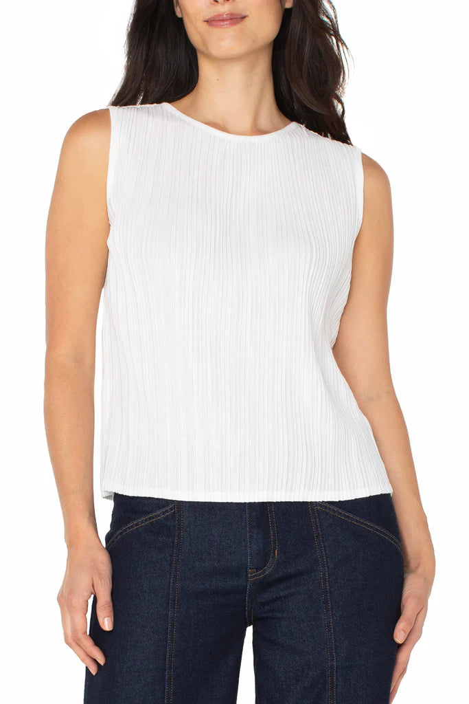 Liverpool Pleat Party Tank- 3 Colors