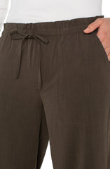 Liverpool Wide Leg Crop Pant
