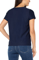 Liverpool Textured Crew Neck Tee- 2 Colors!
