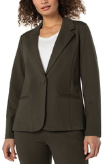 Liverpool Dark Forest Fitted Blazer