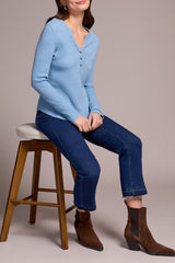 Tribal Waffle Knit Henley- 9 Colors!