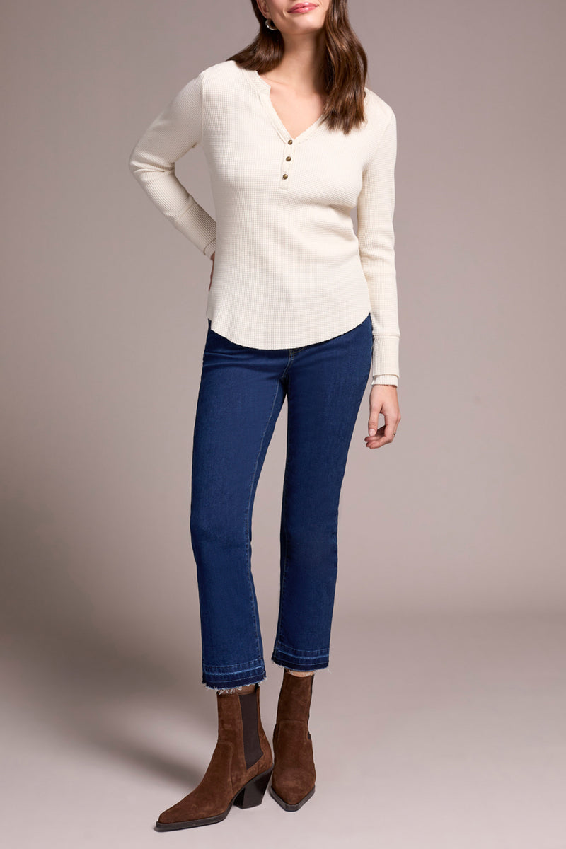 Tribal Waffle Knit Henley- 9 Colors!