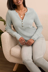 Tribal Waffle Knit Henley- 9 Colors!