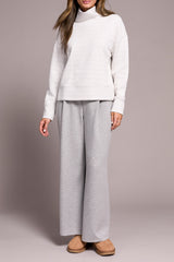 Tribal Soft Knit Funnel Neck- 2 Colors