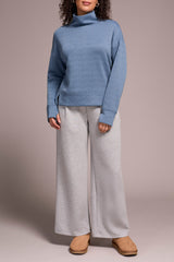Tribal Soft Knit Funnel Neck- 2 Colors
