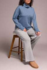Tribal Soft Knit Funnel Neck- 2 Colors