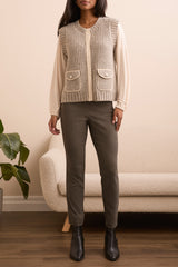 Tribal Luxe Knit Sweater Vest