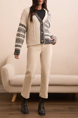 Tribal Fireside Multistitch Cardi