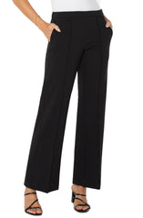 Liverpool Wide Leg Pull-On Trouser