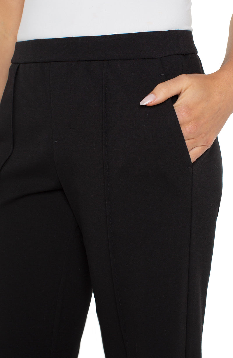 Liverpool Wide Leg Pull-On Trouser
