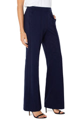 Liverpool Wide Leg Pull-On Trouser